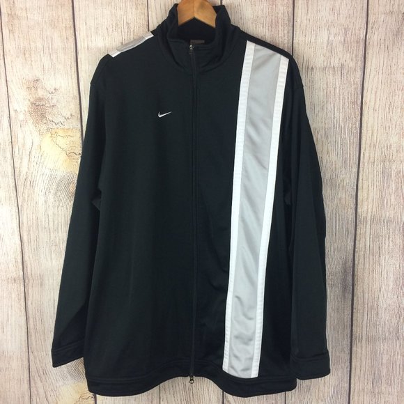 Nike Other - Nike Men's Black Full Zip Track Jacket Sz XL